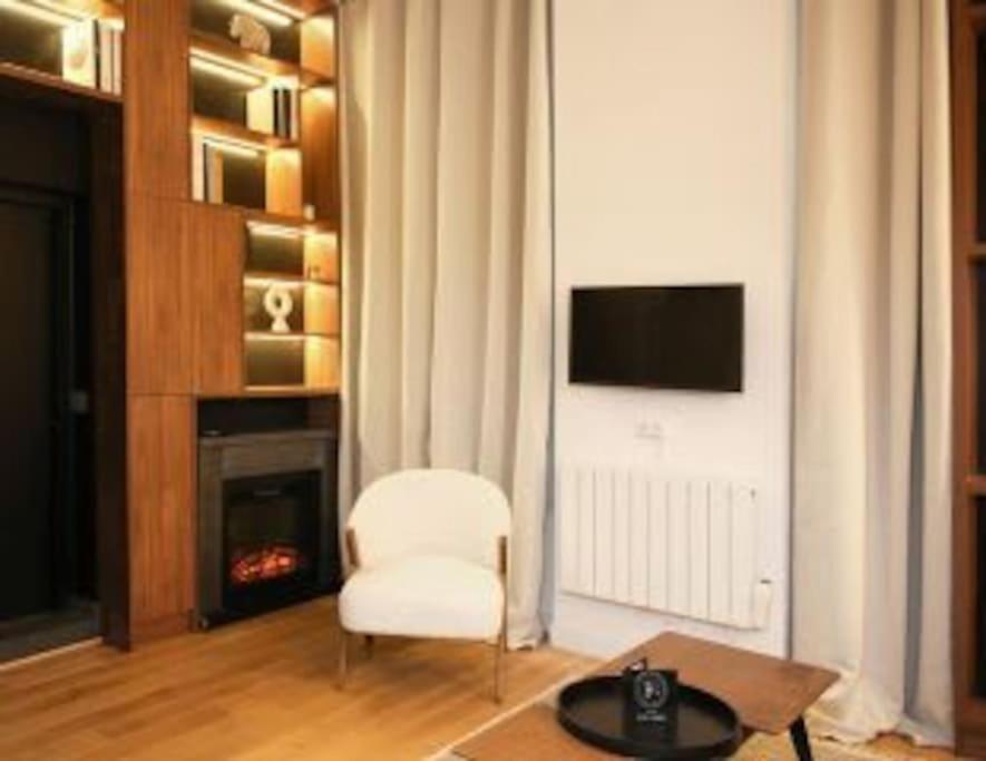Bel Appartement Studio Moderne Mezzanine - 4P Paris Bagian luar foto